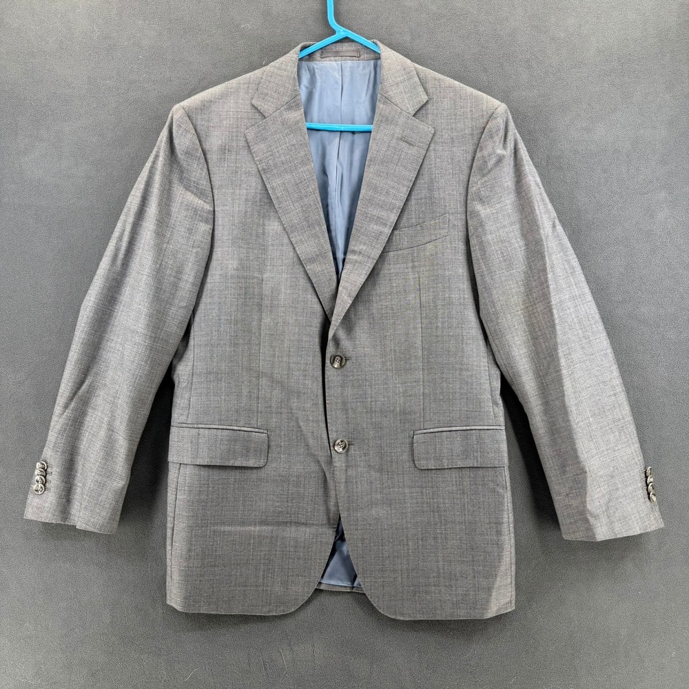 Suitsupply Mens Grey Vitale Barberis Canonico Wool Blazer Jacket EUR 50 US 40R